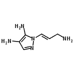 CAS#: 491843-01-7， 1-[(1E)-3-Amino-1-Propen-1-Yl]-1H-Pyrazole-4,5-Diamine
