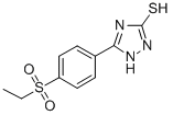 CAS#: 4922-58-1， 5-[4-(Ethylsulfonyl)Phenyl]-1H-1,2,4-Triazole-3-Thiol