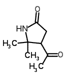 CAS#: 494225-22-8， 4-Acetyl-5,5-Dimethyl-2-Pyrrolidinone