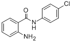 structure of CAS# 4943-86-6, 2-Amino-N-(4-Chloro-Phenyl)-Benzamide;Oprea1_692431;Aq-360/13039181;Zinc00031299
