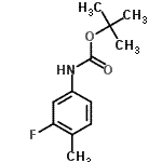 CAS#: 494789-04-7， 2-Methyl-2-Propanyl (3-Fluoro-4-Methylphenyl)Carbamate