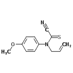 CAS#: 4953-51-9， 1-[Allyl(Cyanocarbonothioyl)Amino]-4-Methoxybenzene