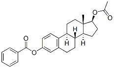 CAS#: 4954-17-0， Estra-1,3,5(10)-Triene-3,17beta-Diol 17-Acetate 3-Benzoate