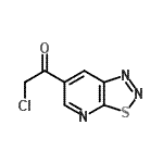 CAS#: 495416-05-2， 2-Chloro-1-([1,2,3]Thiadiazolo[5,4-b]Pyridin-6-Yl)Ethanone