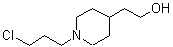 structure of CAS# 49620-32-8, 2-[1-(3-Chloropropyl)-4-Piperidinyl]Ethanol;1-(1-(3-Chloropropyl)piperidin-4-yl)ethanol