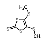 structure of CAS# 49638-64-4, 4,5-Bis(Methylsulfanyl)-1,3-Dithiole-2-Thione;4,5-Bis(methylsulfanyl)-1,3-dithiole-2-thione #;4,5-Bis(methylthio)-1,3-dithiol-2-thione;533432_ALDRICH