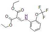 structure of CAS# 49713-41-9, 2-[[[2-(Trifluoromethoxy)Phenyl]Amino]Methylene]-Propanedioic Acid 1,3-Diethyl Ester;Diethyl 2-{[2-(Trifluoromethoxy)Phenylamino]Methylidene}Malonate 97%;Diethyl2-{[2-(Trifluoromethoxy)Phenylamino]Methylidene}Malonate97%;Diethyl 2-{[2-(Trifluoromethoxy)Phenylamino]Methylidene}Malonate