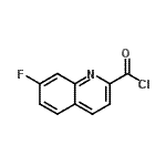 CAS#: 497959-11-2， 7-Fluoro-2-Quinolinecarbonyl Chloride