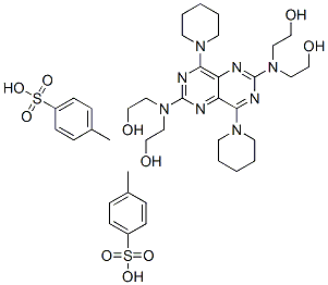 CAS#: 49845-74-1， 2,2',2'',2'''-[(4,8-Dipiperidinopyrimido[5,4-d]Pyrimidine-2,6-Diyl)Dinitrilo]Tetraethanol Bis(Toluene-p-Sulphonate)