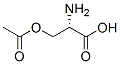 structure of CAS# 4985-36-8, O-Acetylserine;3-Acetoxy-2-Amino-Propanoic Acid;3-Acetoxy-2-Aminopropanoic Acid;3-Acetoxy-2-Amino-Propionic Acid