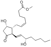 CAS#: 49852-81-5， Methyl (Z)-7-[(1R,2R,5S)-5-Hydroxy-2-[(E,3S)-3-Hydroxyoct-1-Enyl]-3-Oxocyclopentyl]Hept-5-Enoate
