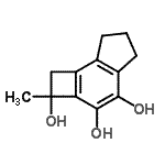 CAS#: 499159-85-2， 2-Methyl-2,5,6,7-Tetrahydro-1H-Cyclobuta[E]Indene-2,3,4-Triol