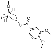 CAS#: 500-56-1， (8-Methyl-8-Azabicyclo[3.2.1]Oct-3-Yl) 3,4-Dimethoxybenzoate