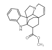 CAS#: 5001-20-7， (2R,5R)-6,7-Didehydroaspidofractinine-3beta-Carboxylic Acid Methyl Ester
