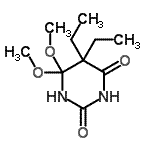 CAS#: 500348-93-6， 5,5-Diethyl-6,6-Dimethoxydihydro-2,4(1H,3H)-Pyrimidinedione