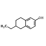 CAS#: 500615-59-8， 6-Ethyl-5,6,7,8-Tetrahydro-2-Naphthalenol