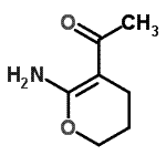 CAS#: 500896-76-4， 1-(6-Amino-3,4-Dihydro-2H-Pyran-5-Yl)Ethanone