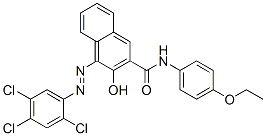 CAS#: 5012-29-3， N-(4-Ethoxyphenyl)-3-Hydroxy-4-[(2,4,5-Trichlorophenyl)Azo]Naphthalene-2-Carboxamide