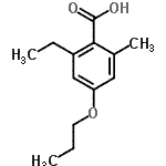 CAS#: 501357-78-4， 2-Ethyl-6-Methyl-4-Propoxybenzoic Acid