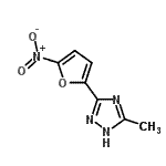 CAS#: 5019-56-7， 5-Methyl-3-(5-Nitro-2-Furyl)-1H-1,2,4-Triazole