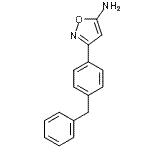 CAS#: 501902-13-2， 3-(4-Benzylphenyl)-1,2-Oxazol-5-Amine