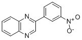 结构式 CAS# 5021-44-3, 2-(3-硝基苯基)喹喔啉