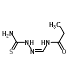 CAS#: 502182-38-9， N-[(E)-(2-Carbamothioylhydrazino)Methylene]Propanamide