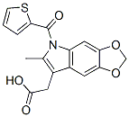 CAS#: 50332-08-6， 6-Methyl-5-(2-Thenoyl)-5H-1,3-Dioxolo[4,5-f]Indole-7-Acetic Acid