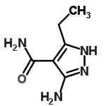 CAS#: 50436-86-7， 3-Amino-5-Ethyl-1H-Pyrazole-4-Carboxamide