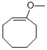 structure of CAS# 50438-51-2, 1-Methoxycyclooctene;Fr-2216;Sbb008525;1-Methoxycyclooctene