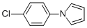 structure of CAS# 5044-38-2, 1-(4-Chlorophenyl)-1H-Pyrrole;452947_Aldrich;Nsc 116796;St5405918