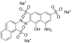 CAS#: 5045-23-8， Trisodium 5-Amino-4-Hydroxy-3-[(1-Sulphonato-2-Naphthyl)Azo]Naphthalene-2,7-Disulphonate