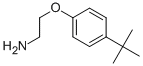 structure of CAS# 50634-73-6, 2-(4-Tert-Butylphenoxy)Ethanamine Hydrochloride;2-(4-Tert-Butylphenoxy)Ethylammonium;Zinc03440692