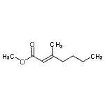 CAS#: 50652-81-8， Methyl (2E)-3-Methyl-2-Heptenoate