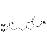 CAS#: 507235-62-3， (2R,4S)-2-Ethyl-4-[3-(Trimethylsilyl)Propyl]Cyclopentanone