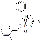structure of CAS# 50725-10-5, 1-[Bis(Benzyloxy)Phosphinoyl]-2-Methylisothiourea;[Benzyloxy-(2-Methylbenzyl)Oxy-Phosphoryl]Thiourea;1-(Bis(Benzyloxy)Phosphinoyl)-2-Methylisothiourea