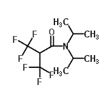 CAS#: 50837-72-4， 3,3,3-Trifluoro-N,N-Diisopropyl-2-(Trifluoromethyl)Propanamide