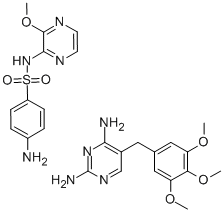 CAS#: 50933-06-7， Sulfalene mixture with trimethoprim