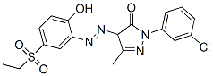 CAS#: 50978-79-5， 2-(3-Chlorophenyl)-4-[[5-(Ethylsulphonyl)-2-Hydroxyphenyl]Azo]-2,4-Dihydro-5-Methyl-3H-Pyrazol-3-One