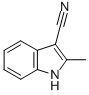 structure of CAS# 51072-83-4, 3-Cyano-2-Methylindole;1H-Indole-3-Carbonitrile,2-Methyl-(9CI);1H-Indole-3-Carbonitrile,2-Methyl-;2-Methyl-1H-Indole-3-Carbonitrile