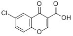 structure of CAS# 51085-92-8, 6-Chlorochromone-3-Carboxylic Acid;6-CHLORO-4-OXO-4H-CHROMENE-3-CARBOXYLIC ACID;6-CHLOROCHROMONE-3-CARBOXYLIC ACID