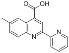 structure of CAS# 5110-01-0, 6-Methyl-2-Pyridin-2-Ylquinoline-4-Carboxylic Acid;6-Methyl-2-(2-Pyridyl)Quinoline-4-Carboxylic Acid;6-Methyl-2-(2-Pyridyl)-4-Quinolinecarboxylic Acid;6-Methyl-2-(2-Pyridyl)Cinchoninic Acid