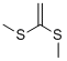 structure of CAS# 51102-74-0, 1,1-Bis(Methylthio)Ethylene;1,1-Bis(Methylsulfanyl)Ethylene;1,1-Bis(Methylthio)Ethylene;1,1-(Dimethylthio)Ethene