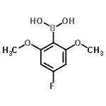 CAS 登录号：512186-38-8， (4-氟-2,6-二甲氧基苯基)硼酸