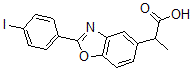 CAS#: 51234-74-3， 2-(4-Iodophenyl)-alpha-Methyl-5-Benzoxazoleacetic Acid