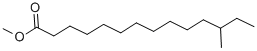 structure of CAS# 5129-66-8, Methyl 12-Methyltetradecanoate;12-Methyltetradecanoic Acid Methyl Ester;12-Methylmyristic Acid Methyl Ester;12-Methyl Tetradecanoic Acid Methyl Ester