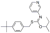 CAS#: 51308-66-8， S-((4-(1,1-Dimethylethyl)Phenyl)Methyl) O-(1-Methylpropyl) 3-Pyridinylcarbonimidothioate
