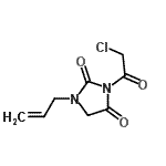 CAS#: 51314-86-4， 1-Allyl-3-(Chloroacetyl)-2,4-Imidazolidinedione
