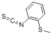 structure of CAS# 51333-75-6, 2-(Methylthio)Phenyl Isothiocyanate;1-Isothiocyanato-2-Methylsulfanyl-Benzene;1-Isothiocyanato-2-(Methylthio)Benzene;Zinc02390082