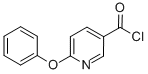 结构式 CAS# 51362-51-7, 6-苯氧基烟酰氯